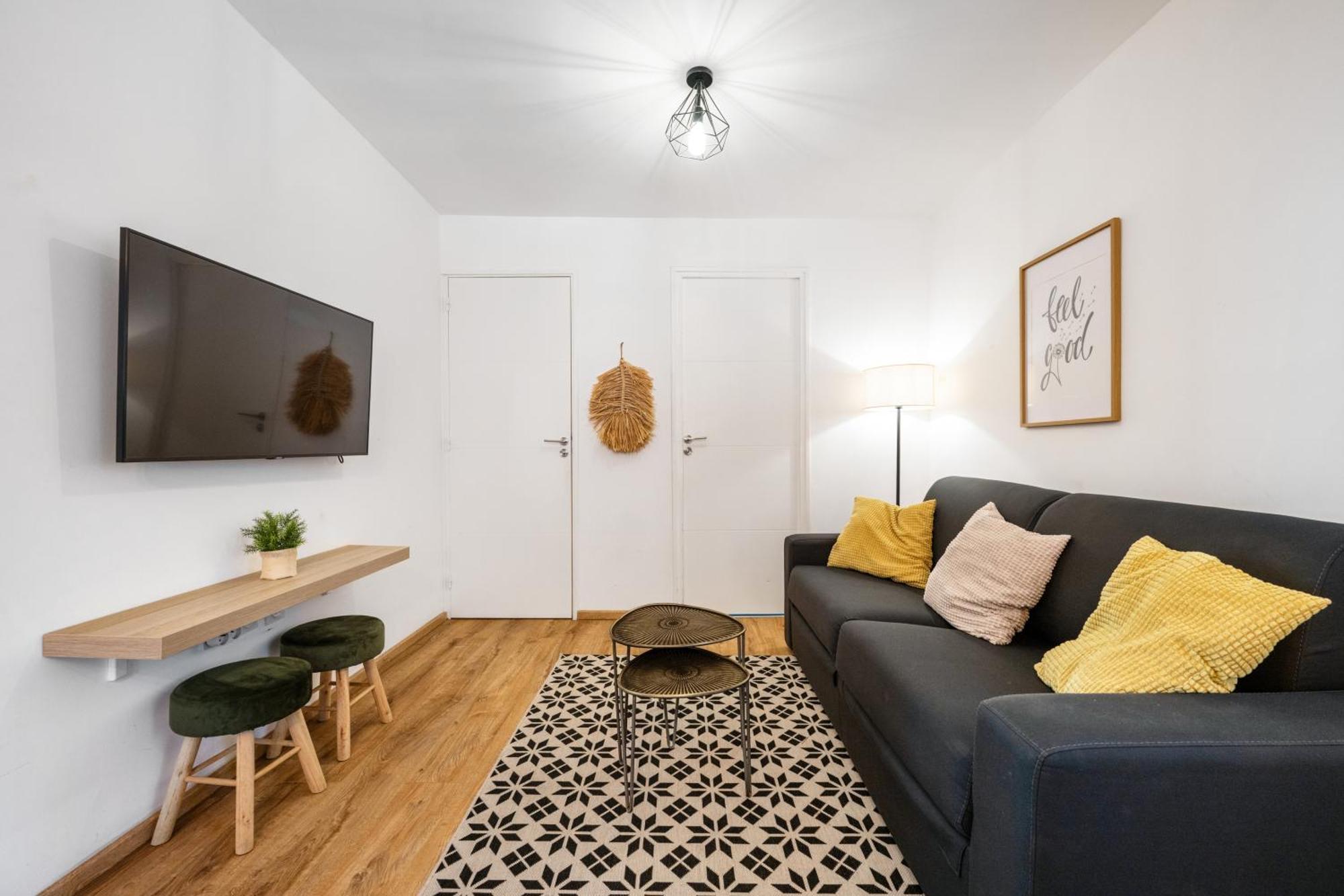 Cosy & Chill Appartements - 10 Min De La Mer - Jardin, Netflix, Terrasse, Fibre & Parking Cagnes-sur-Mer Exterior foto