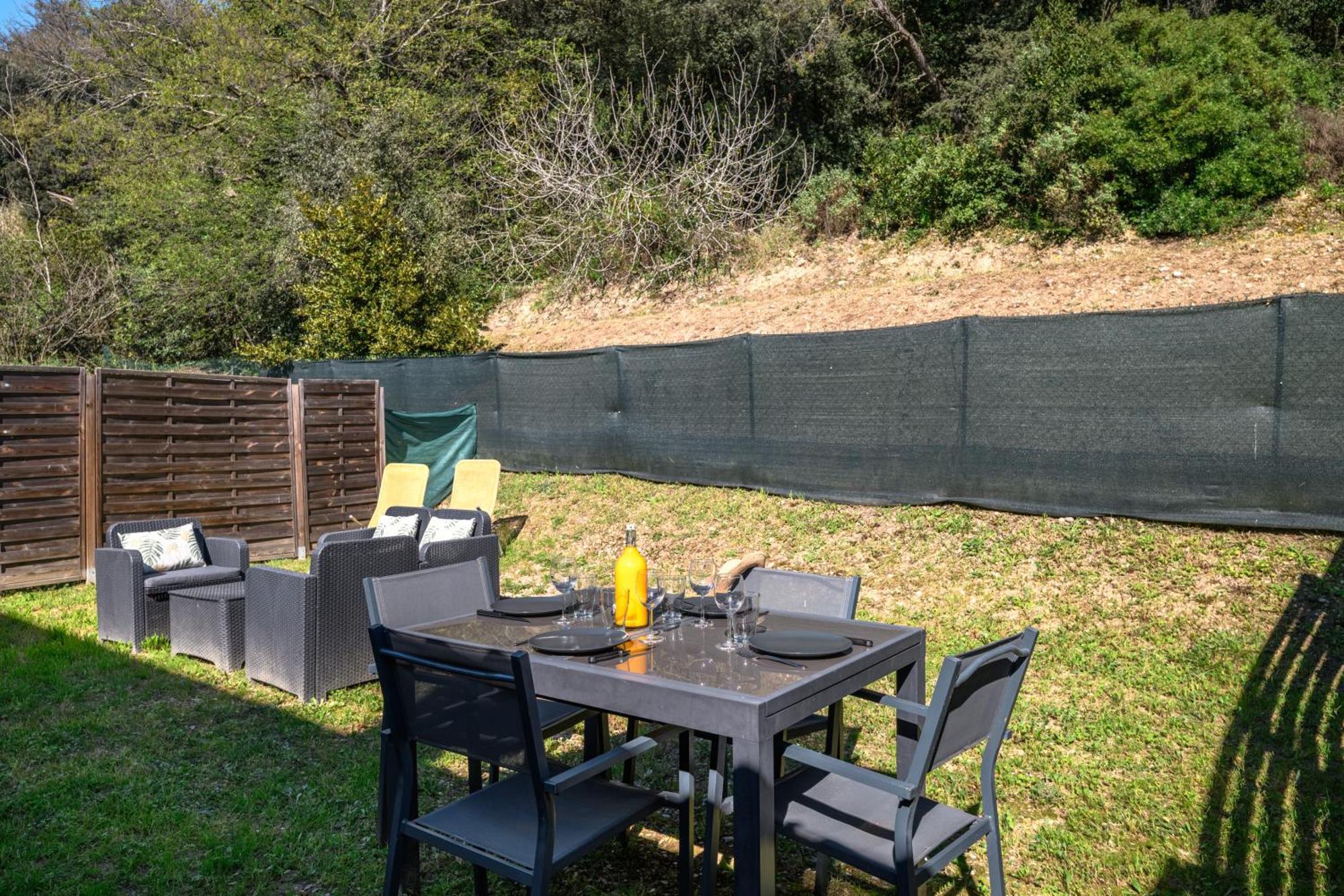Cosy & Chill Appartements - 10 Min De La Mer - Jardin, Netflix, Terrasse, Fibre & Parking Cagnes-sur-Mer Exterior foto