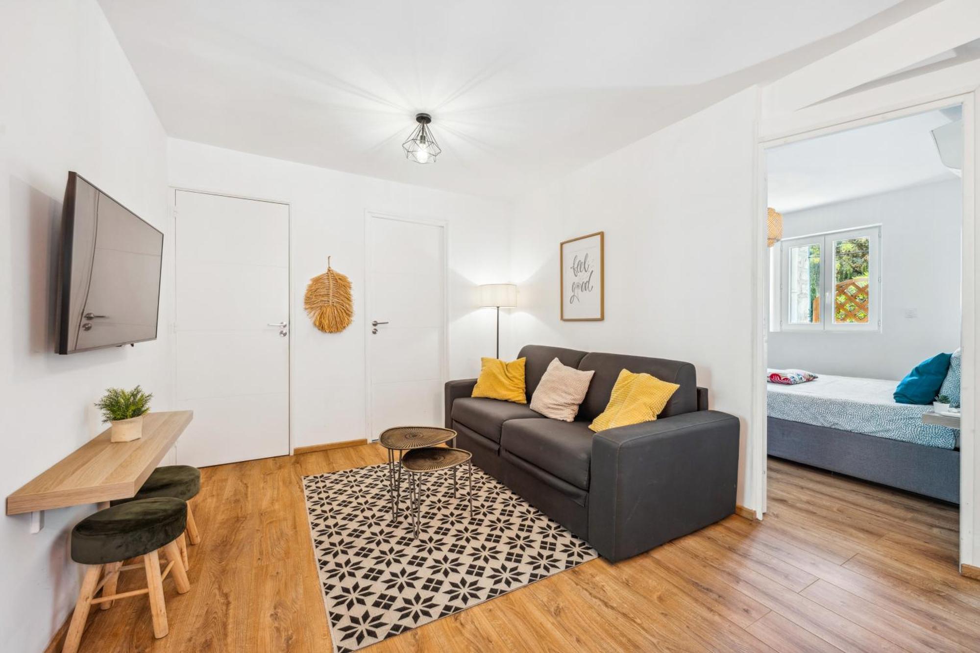 Cosy & Chill Appartements - 10 Min De La Mer - Jardin, Netflix, Terrasse, Fibre & Parking Cagnes-sur-Mer Exterior foto